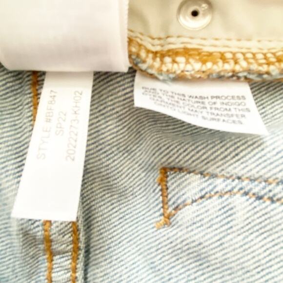 J. Crew Factory NWT Orion Blue 10" High-Rise All-Day Stretch Skinny Jean Size 27 - Picture 7 of 9